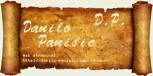 Danilo Panišić vizit kartica